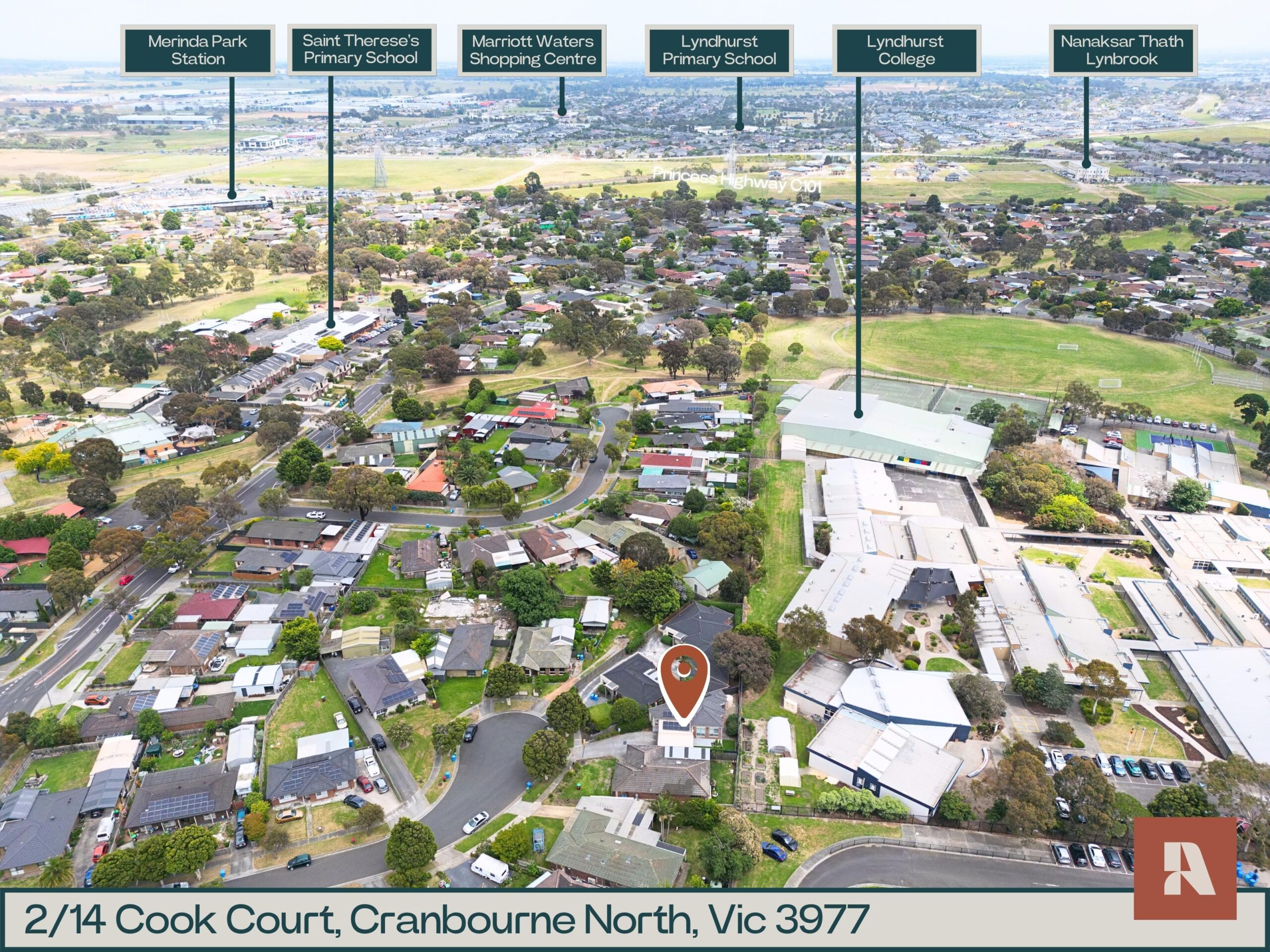 2/14 Cook Court, CRANBOURNE NORTH, VIC 3977